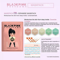 BLACKPINK LISA Sheet Mask CERAMIDE (7 sheets)