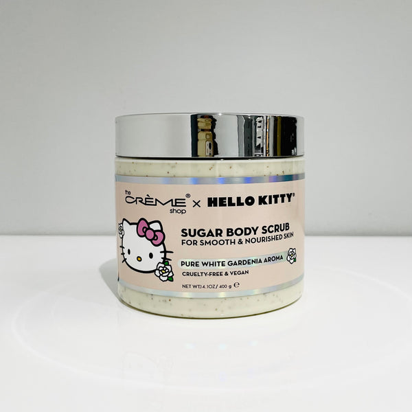 Hello Kitty Sugar Body Scrub Pure White Gardenia