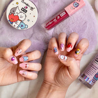 The Creme Shop | BT21: UNIVERSTAR Gel Nail Strips (Set of 35)