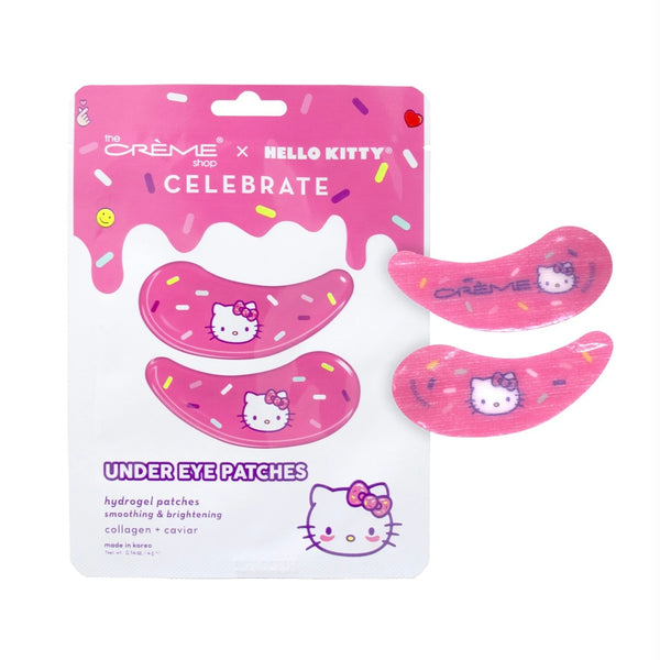 Hello Kitty Hydrogel Under Eye Patches - Collagen + Caviar