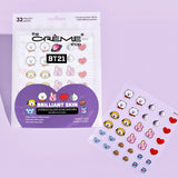 The Creme Shop | BT21: Brilliant Skin - Hydrocolloid Acne Patches | Infused with Zinc